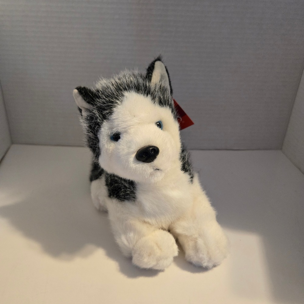 Russ Berrie Blizzard Siberian Husky Dog Plush Stuffed Animal 11" New NWT